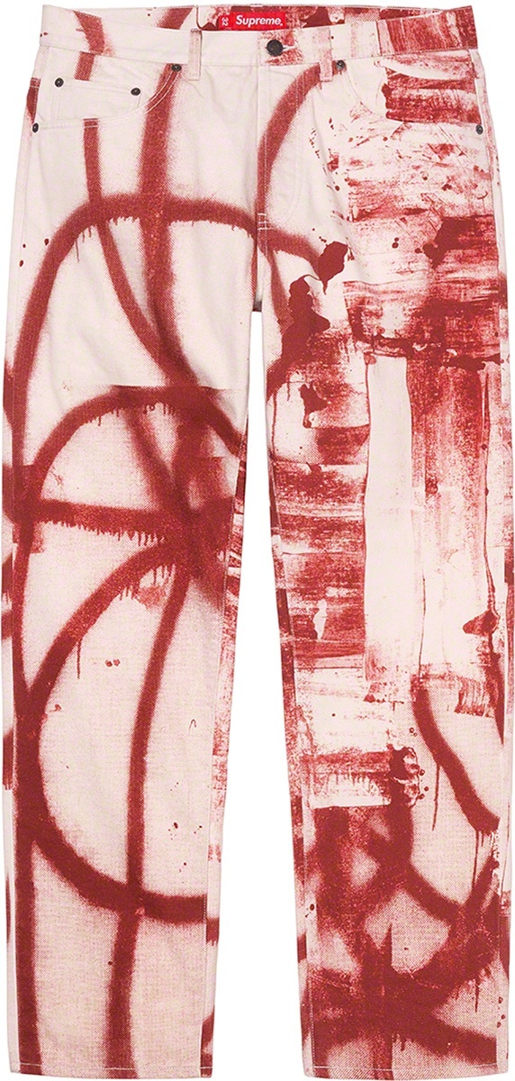 Christopher Wool/SupremeRegular Jean view 3